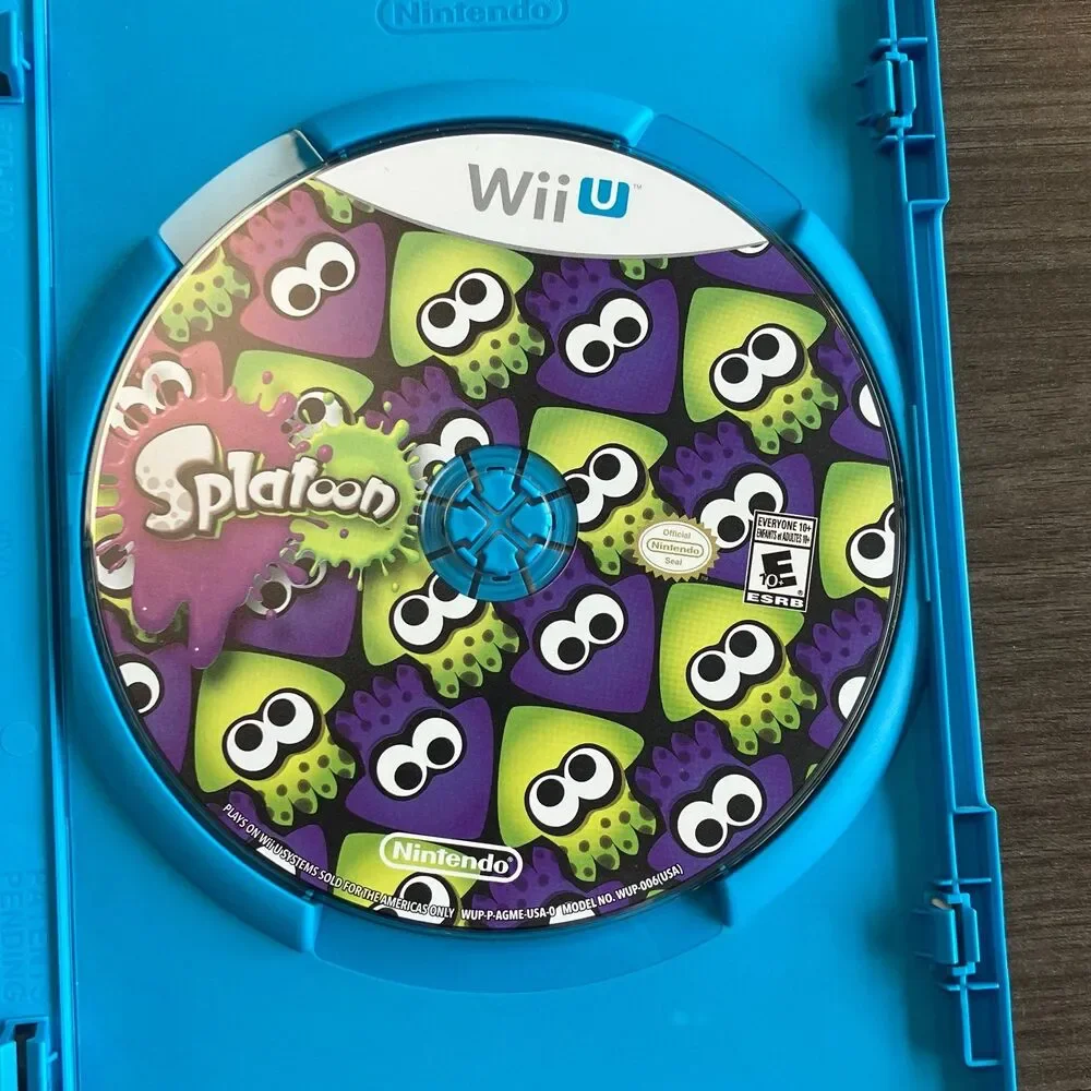 Splatoon (Nintendo Wii U, 2015) Complete Tested CIB